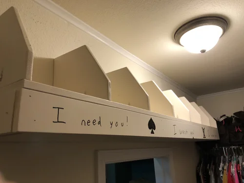 Handbag Storage DIY Floating Shelf 731 Woodworks